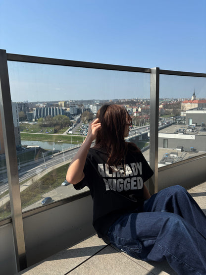 ALREADY RUGGED-boxy tee